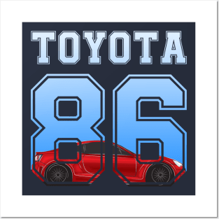 TOYOTA GT86 Posters and Art